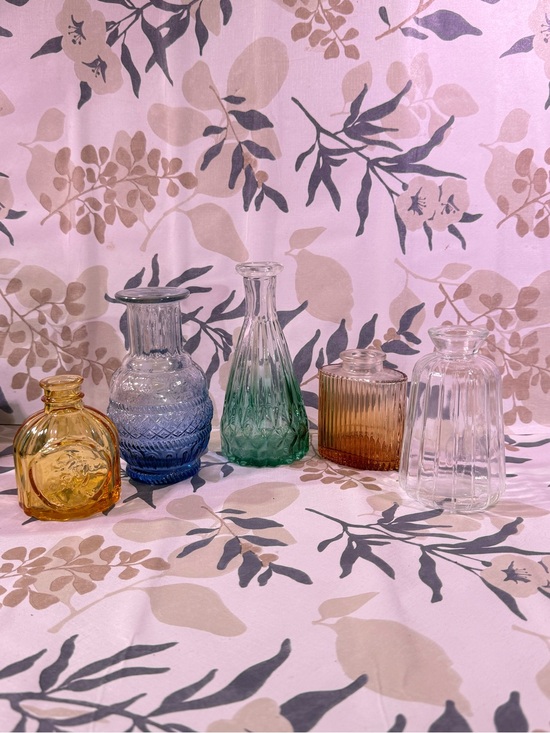 None Other - Mini vases 5 piece set-NWOT